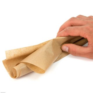 Papel seda Kraft 28x62 cm, para envolver, packaging o patrones de costura - 100 hojas - Imagen 3