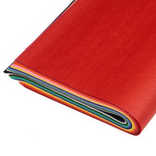 400 hojas Papel de seda 16 colores, 25 x 37cm (Más grande que A4), para envolver, manualidades - Imagen 3