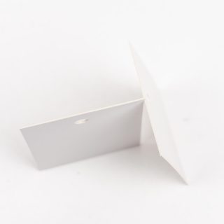 Etiquetas blancas colgantes de cartón, para ropa, 5x7 cm - 200 uds - Imagen 3