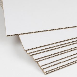 Cartón Corrugado A5 blanco, Laminas de cartón ondulado rígido 4 mm – 30 planchas - Imagen 5