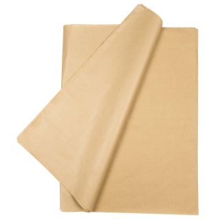 Papel seda kraft, 850x600 mm, 50 hojas grandes para envolver, patrones, manualidades