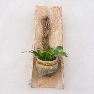 2x Tejas Tejado de barro curvas estilo árabe antiguas, para Decorar Paredes, Pintar, calçots, Estilo rústico vintage. - Imagen 5