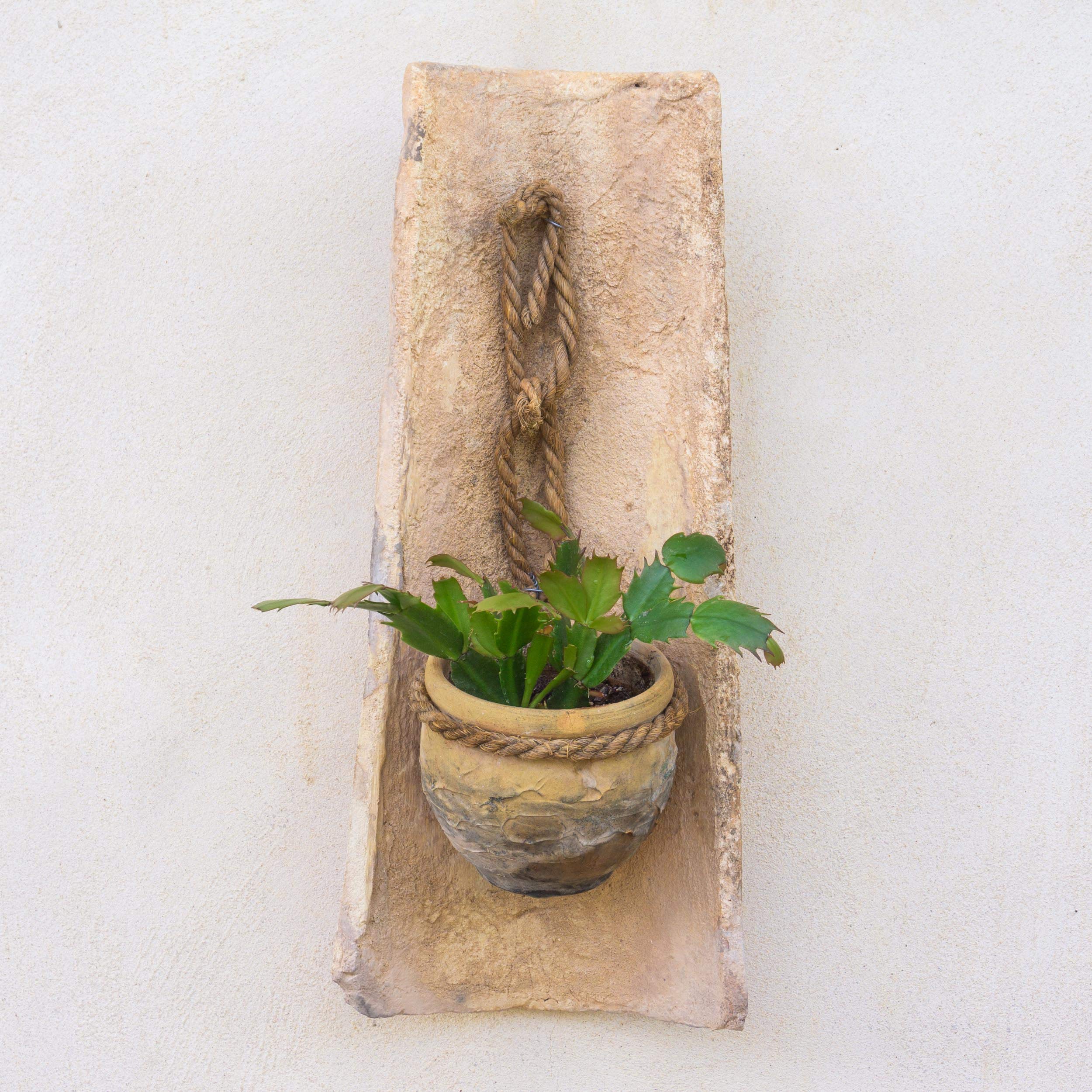 2x Tejas Tejado de barro curvas estilo árabe antiguas, para Decorar Paredes, Pintar, calçots, Estilo rústico vintage. - Imagen 5